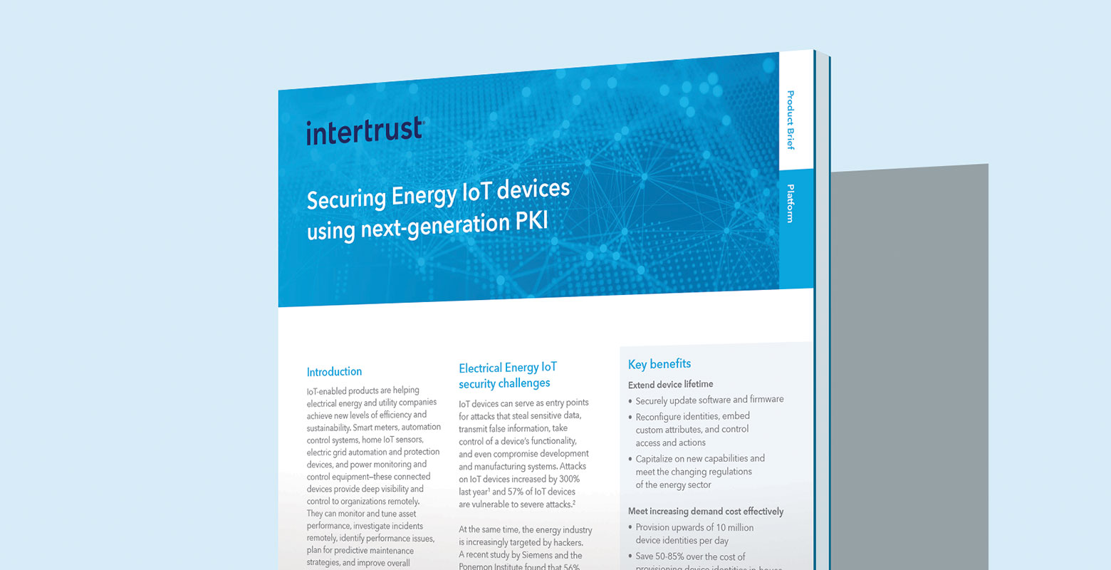 Securing Energy IoT Devices Using Next-generation PKI – Intertrust ...